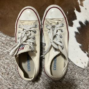 White Converse Size 6